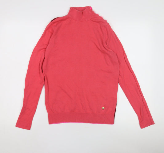Paul Smith Women's Red Pullover Jumper, M, High Neck