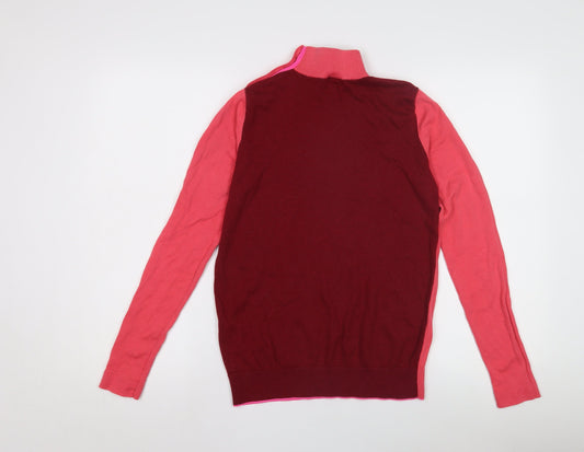 Paul Smith Women's Red Pullover Jumper, M, High Neck