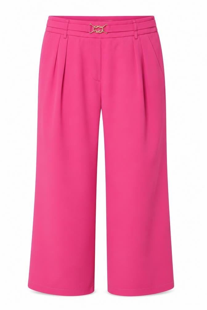 Wallis Women's Pink Trousers, Size 10, Pleated Mid-Rise