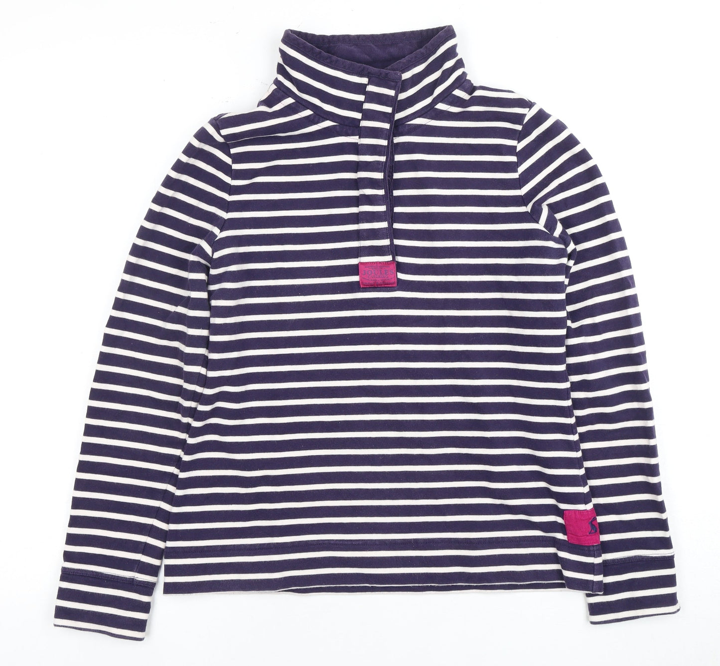 Joules Women's Multicoloured Striped Pullover Sweatshirt