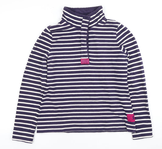 Joules Women's Multicoloured Striped Pullover Sweatshirt