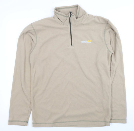 Regatta Men's Beige Pullover Sweatshirt S Fleece