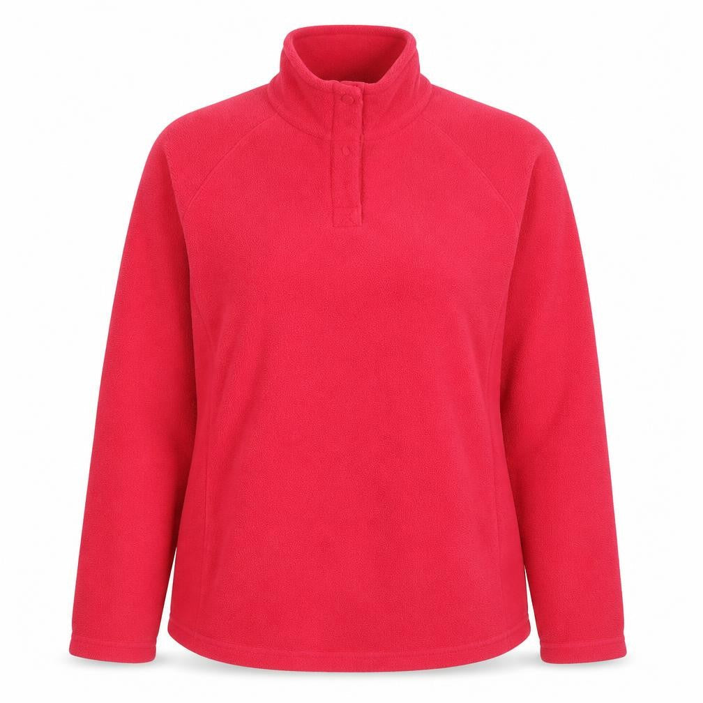 Columbia Womens Red Fleece Pullover Sweatshirt Size 16