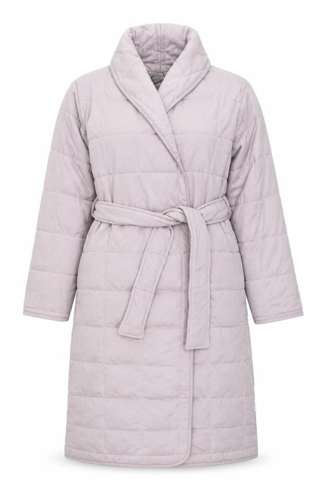 Womens UK Size S Regular FatFace Purple Polyester Blend Coat