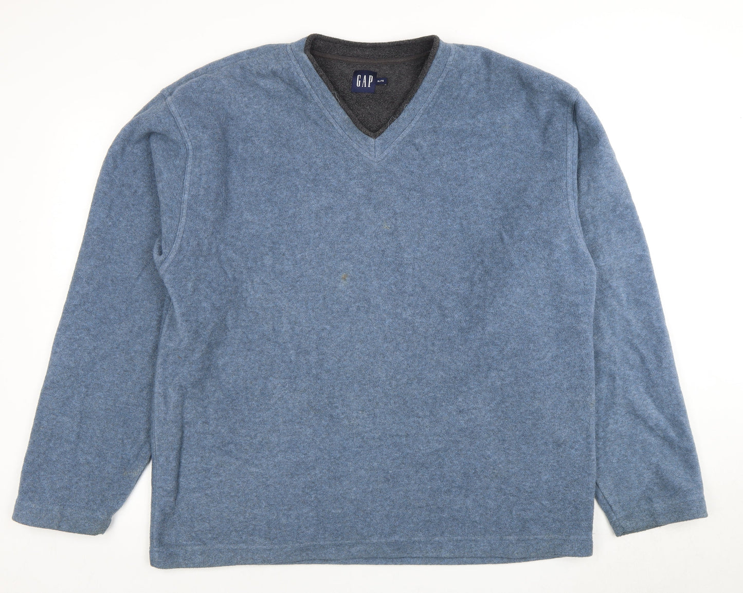 Gap Men's Blue XL Pullover Sweatshirt V-Neck