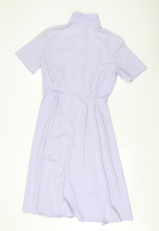 Marks and Spencer Women’s Purple Shirt Dress Size 14