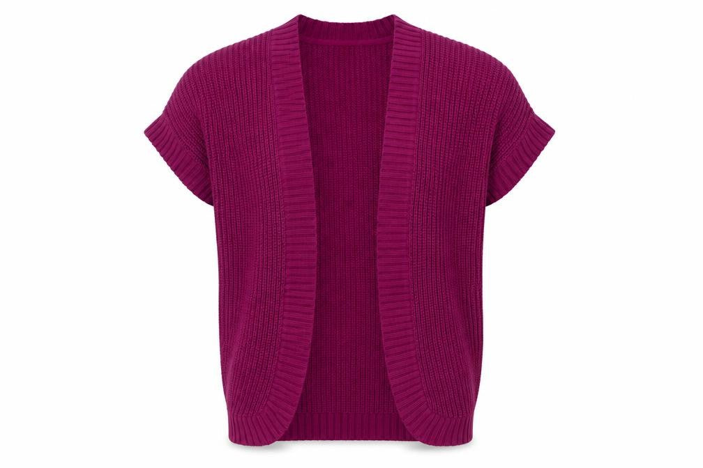 Marks and Spencer Girls Purple Cardigan 11-12 Years