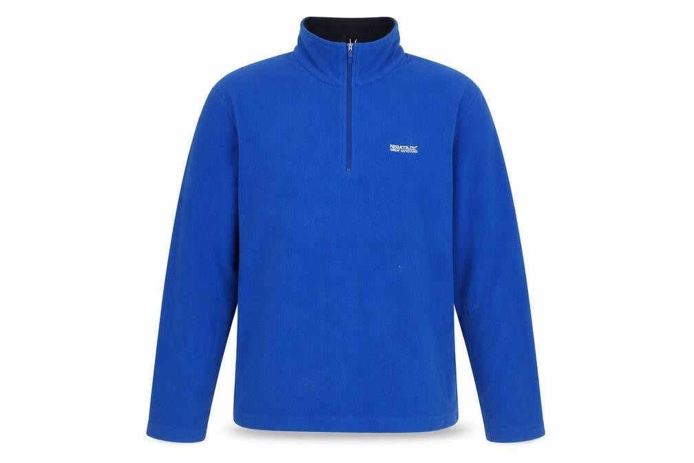 Regatta Men's Blue Fleece 1/4 Zip Sweatshirt L