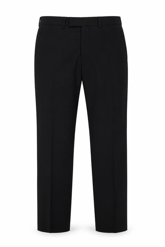 Moss 1851 Men's Black Dress Pants 32 Regular Fit