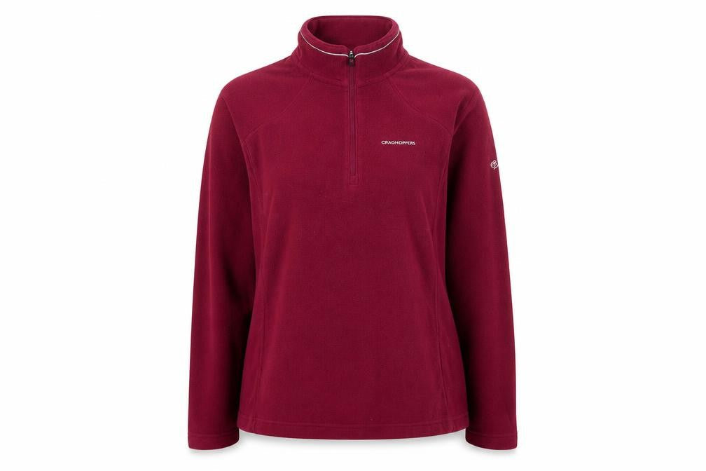 Womens UK 12 Regular Craghoppers Red Pullover Sweatshirt