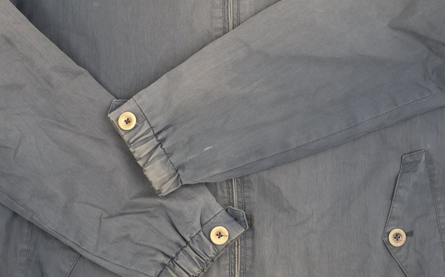 Henri Lloyd Men's Grey Bomber Jacket L Casual