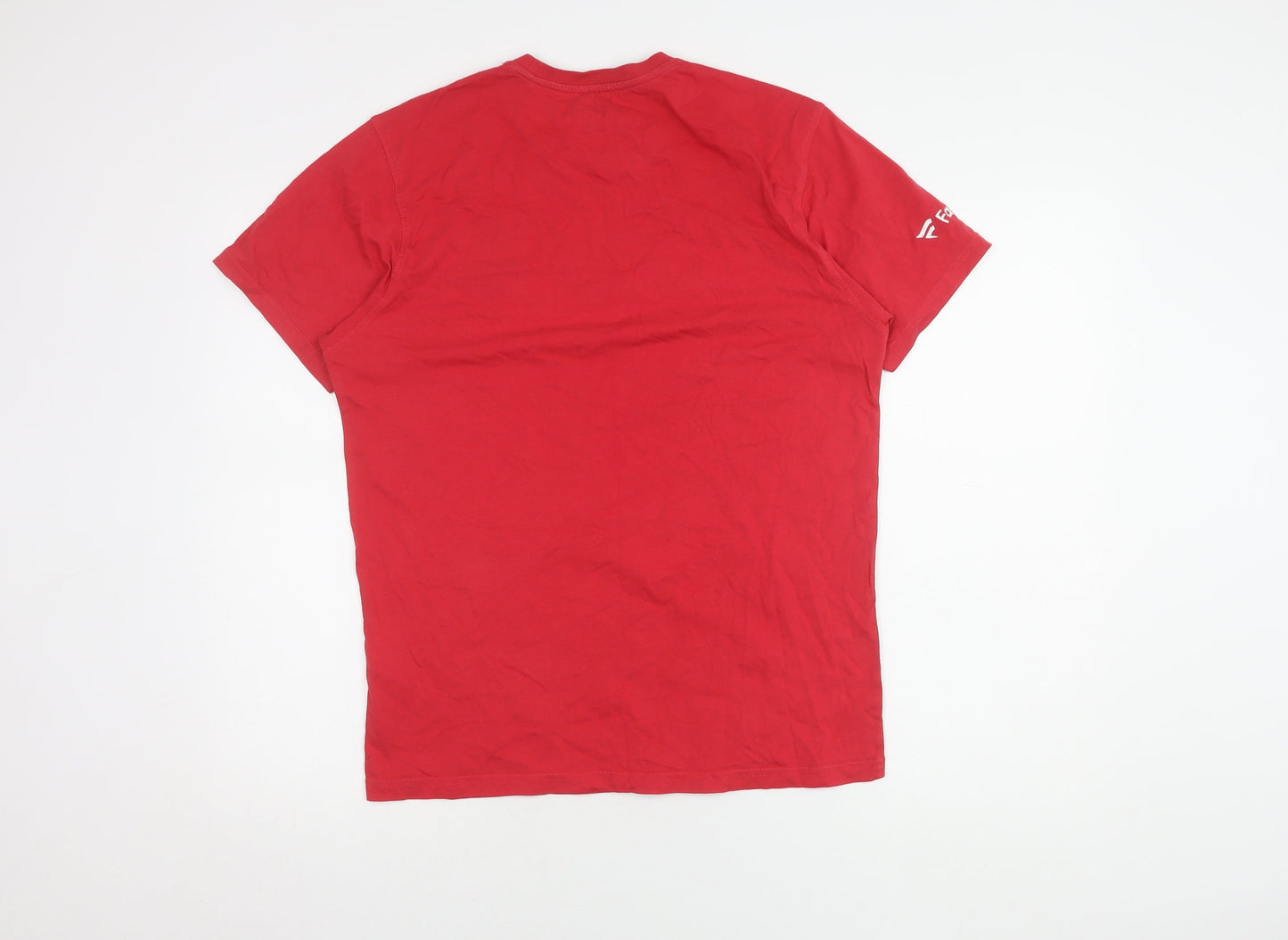 Fanatics Men's Red Sports T-Shirt Medium