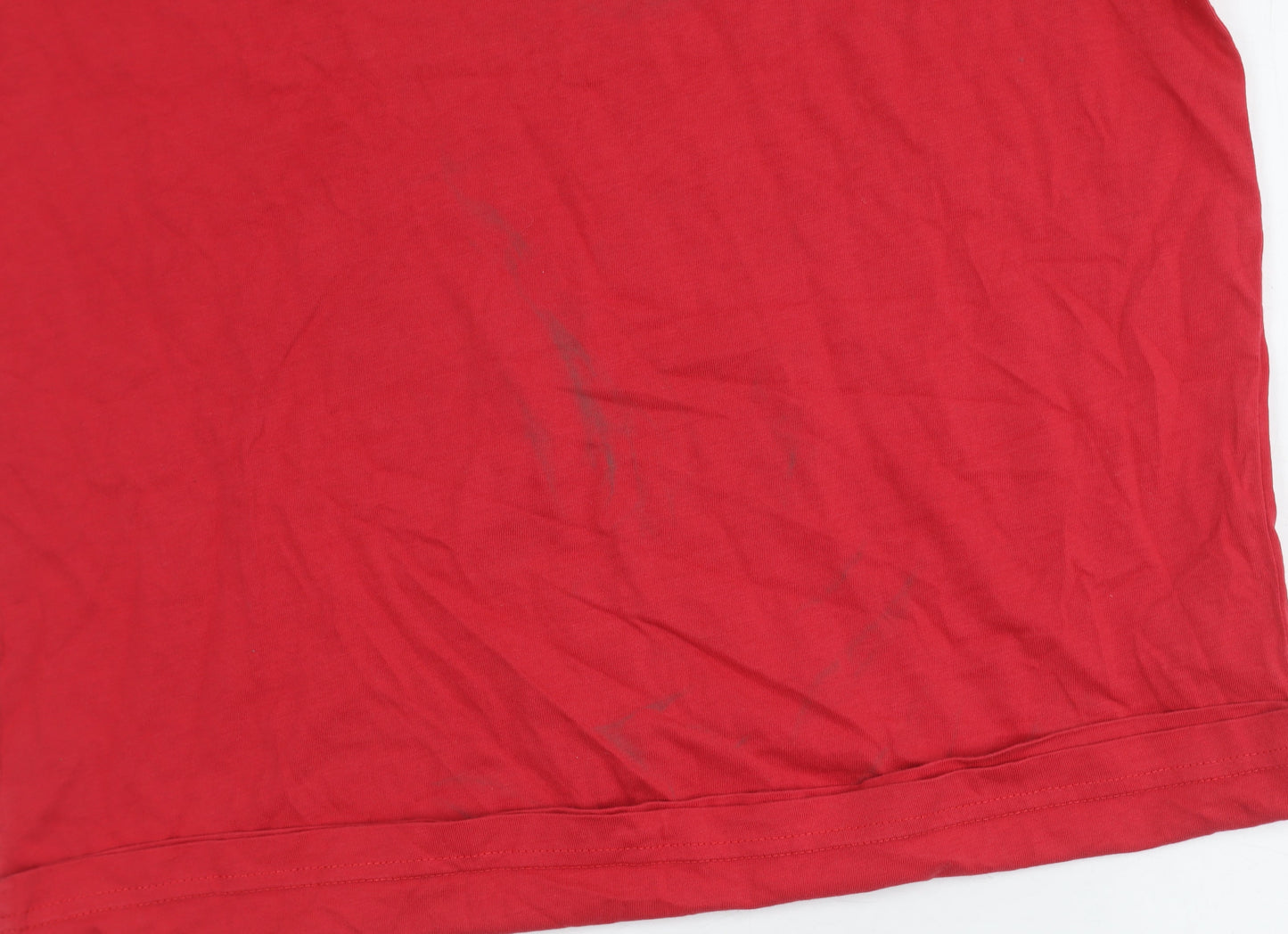 Fanatics Men's Red Sports T-Shirt Medium