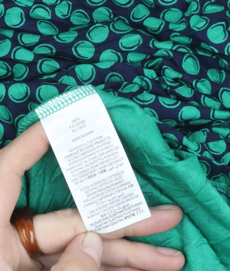 Boden Women's Green Long Sleeve Dress Size 16