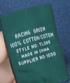 Racing Green Women's Blue Long Sleeve Basic T-Shirt