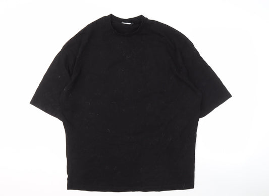 ASOS DESIGN Men’s Black Tokyo Anime T-Shirt, Size S