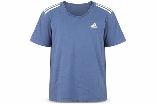 Mens UK Size S adidas Blue  Cotton T-Shirt