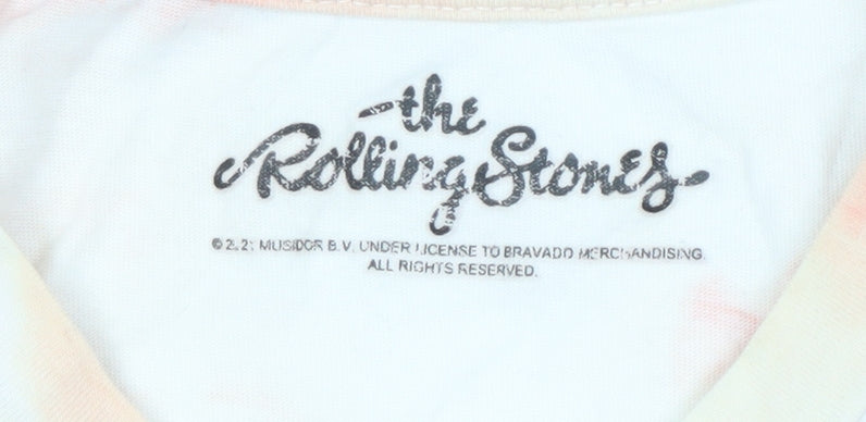The Rolling Stones Tie Dye T-Shirt, Unisex, Size 22, Graphic Print