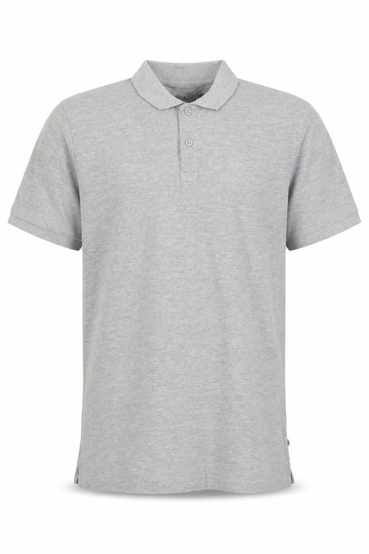 Jack & Jones Men's Grey Polo Shirt - Size L, Casual Style