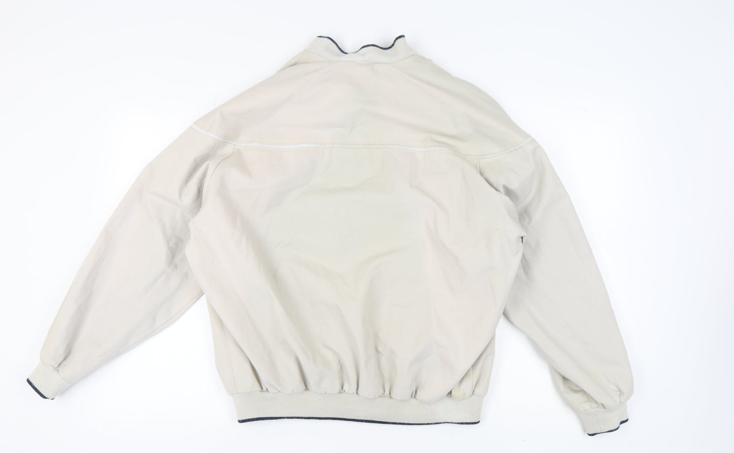 St Michael Men's Beige Bomber Jacket Medium 38-40"