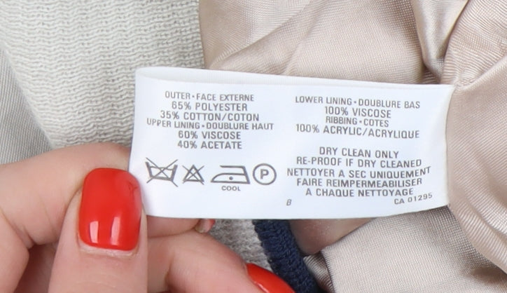 St Michael Men's Beige Bomber Jacket Medium 38-40"