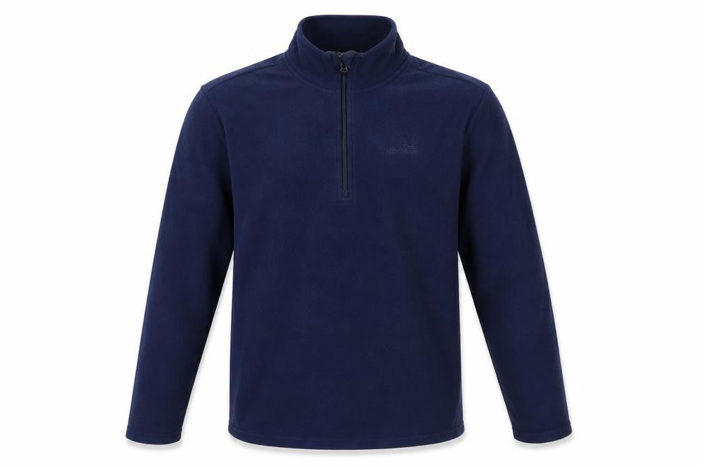 Mens UK L Regular Peter Storm Blue 1/4 Zip Sweatshirt