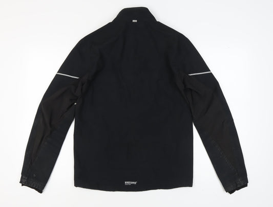 Gore Running Wear Men's Black Windbreaker Jacket M