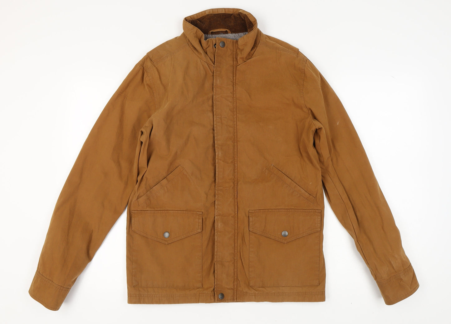 Fat Face Men's Brown Cotton Jacket - Small