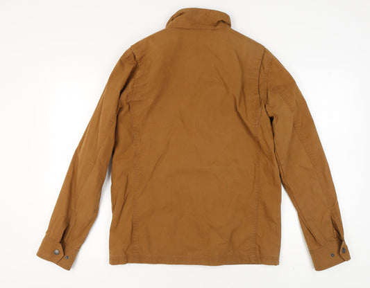 Fat Face Men's Brown Cotton Jacket - Small
