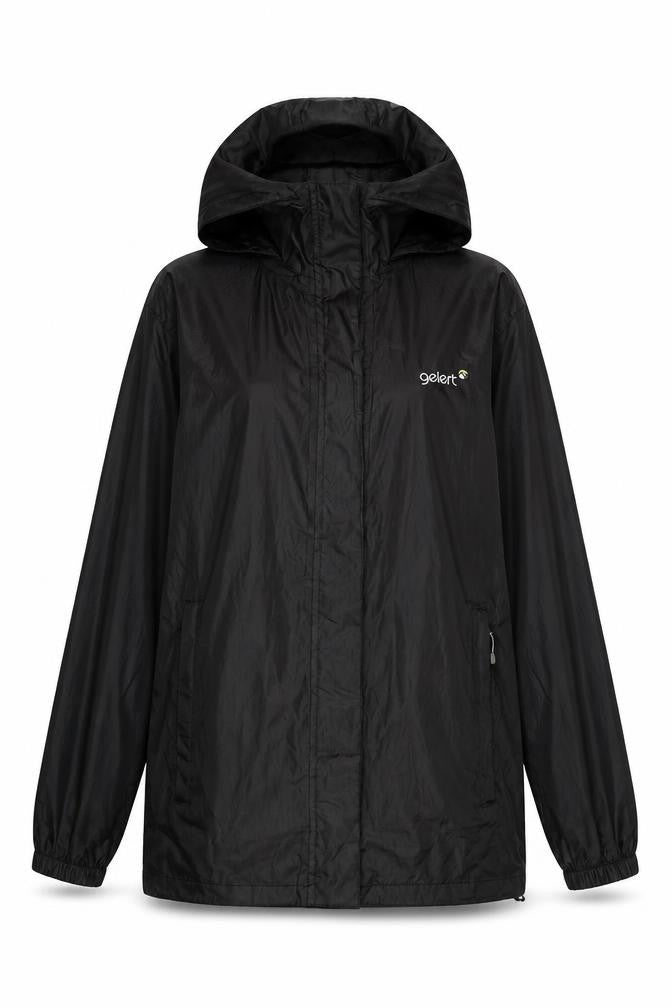 Unisex Adultss UK Size XS Regular Gelert Black Polyester Jacket