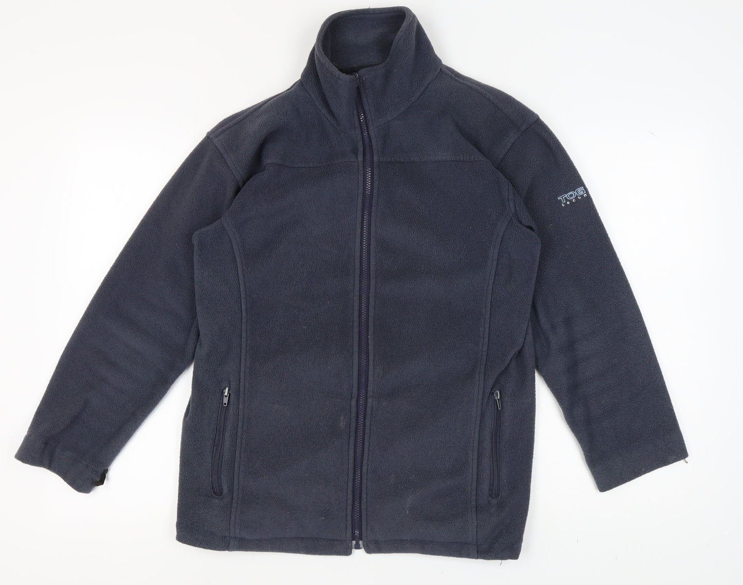 TOG 24 Women's Black Fleece Jacket Size 10