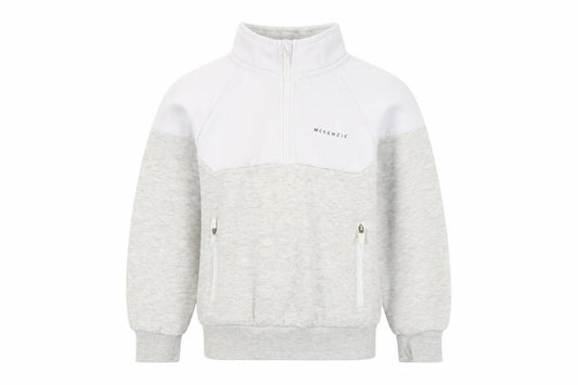 McKenzie Girls Grey Colourblock Hoodie Sweatshirt 5-6 Years
