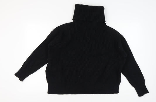AllSaints Women's Black Full Zip Jumper Size M