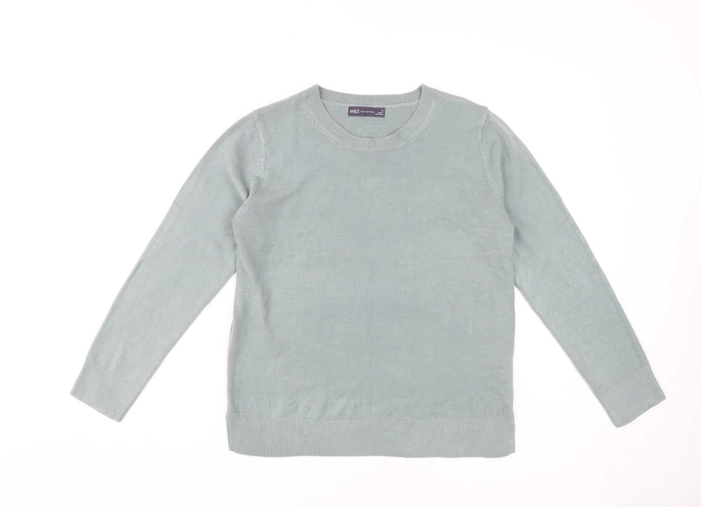 Marks and Spencer Women's Green Pullover Jumper