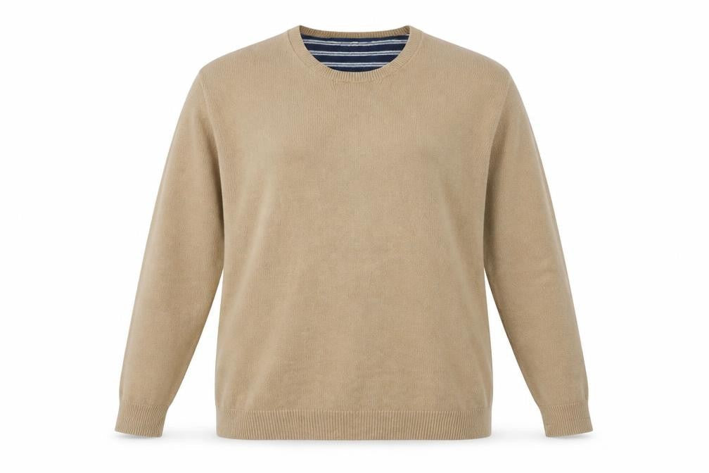 Marks and Spencer Women's Beige Pullover Jumper L