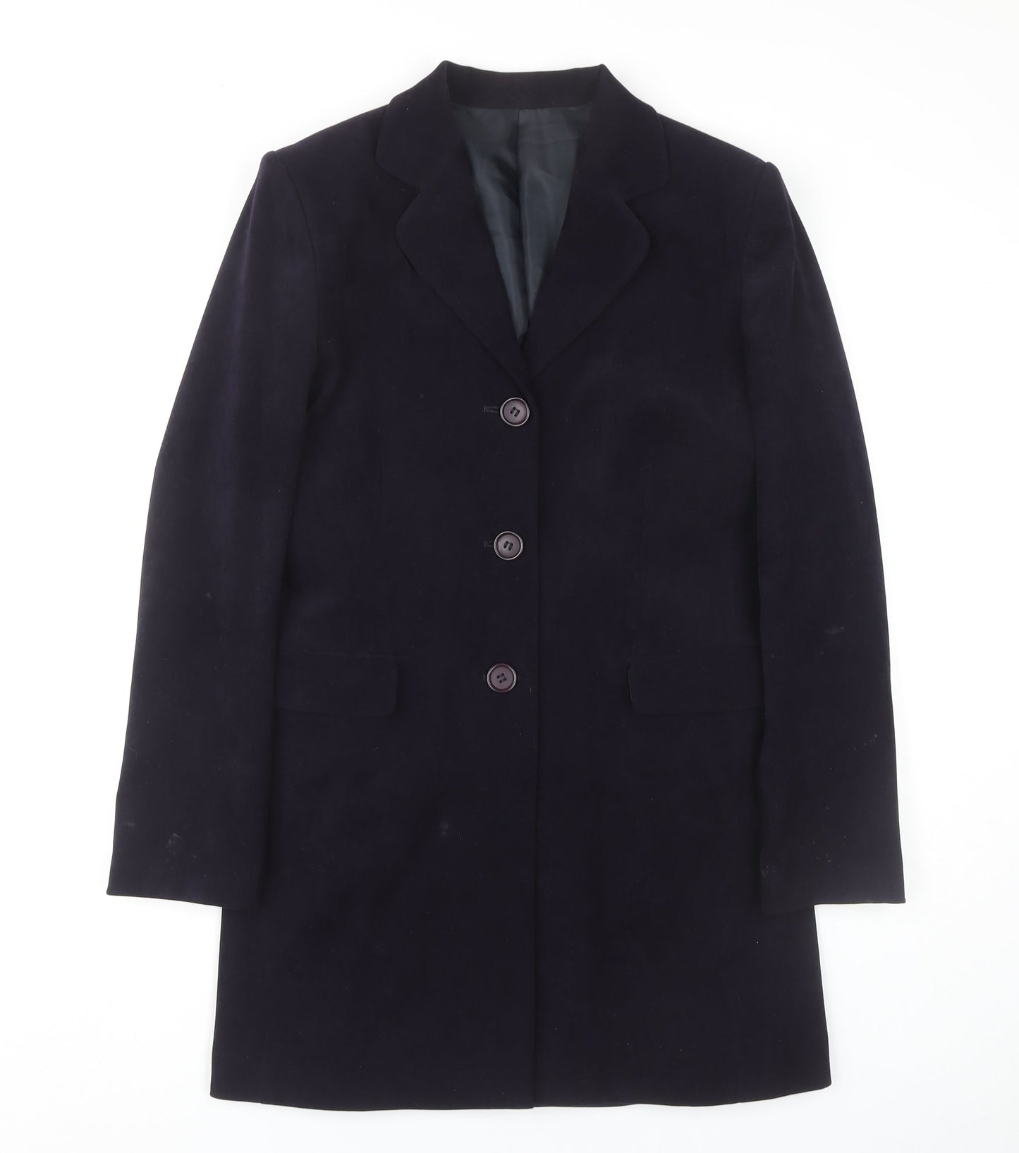 Dorothy Perkins Women's Black Long Coat Size 10