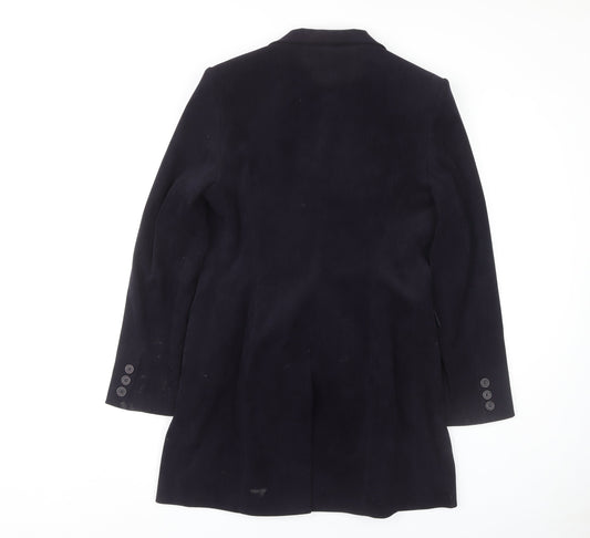 Dorothy Perkins Women's Black Long Coat Size 10