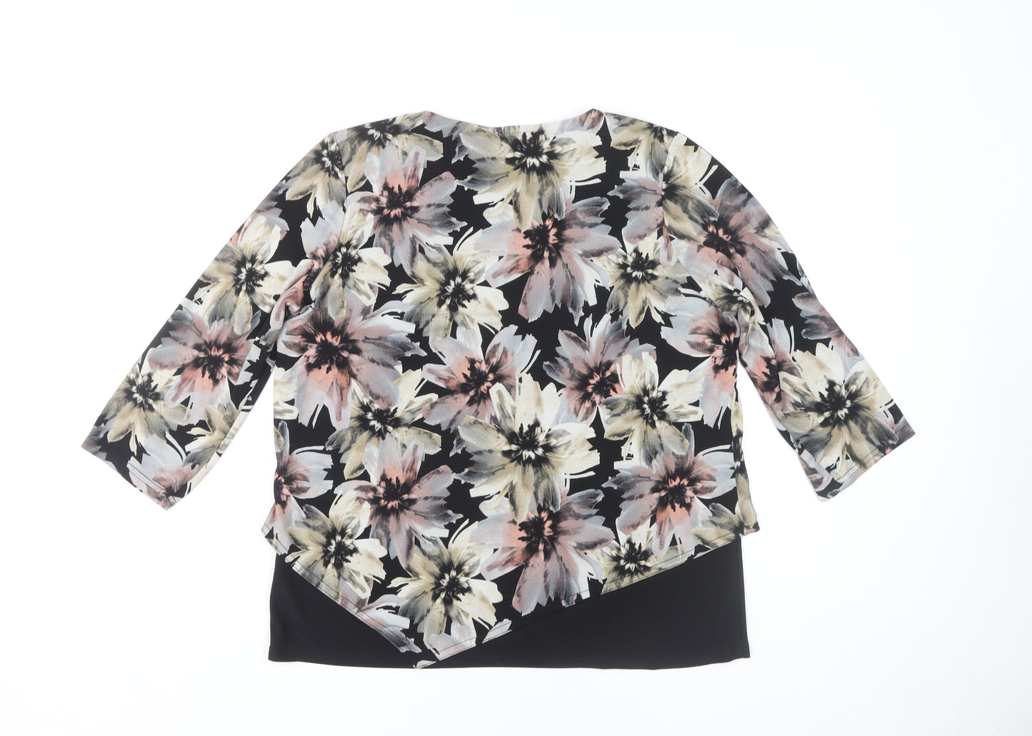 Anne Smith Women's Multicoloured Floral Blouse M/L