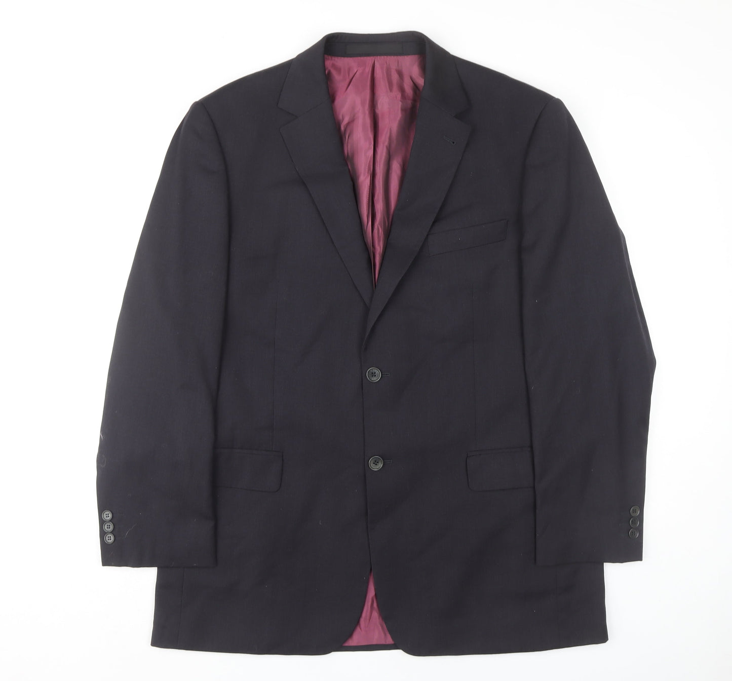 John Lewis Men's Blue Classic Wool Blazer 42R