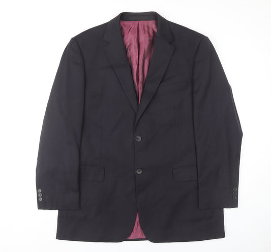 John Lewis Men's Blue Classic Wool Blazer 42R