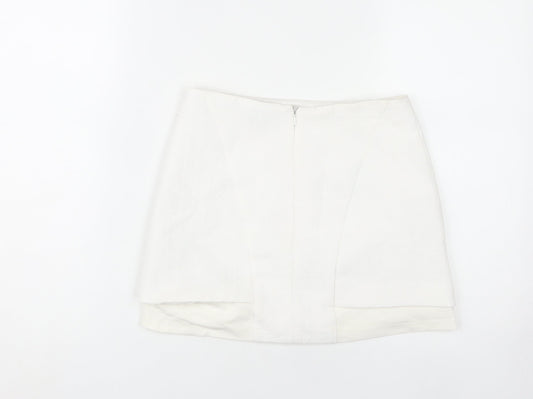 Topshop Women's White Pencil Skirt Size 6