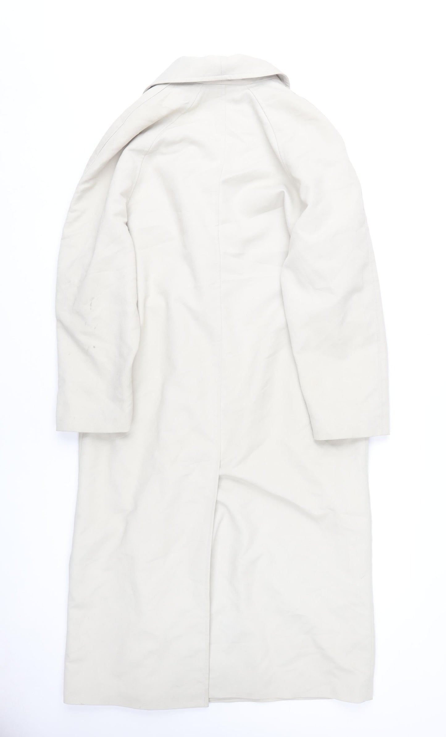 BHS Ivory Women's Overcoat Size 10 - Business Casual