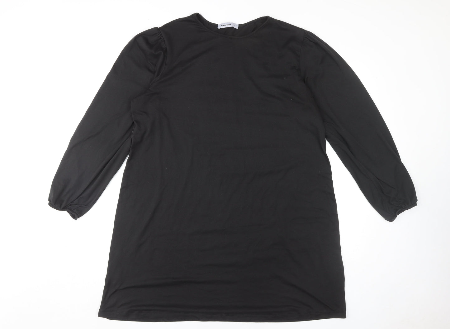 Woolworths Women's Black Shift Dress L