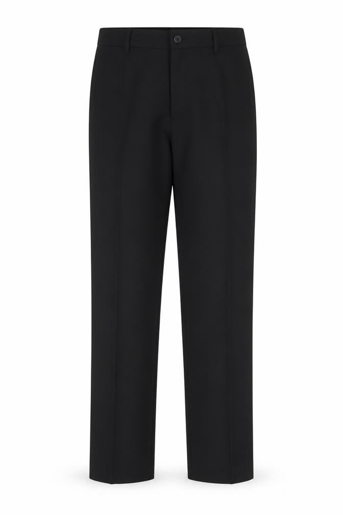 Marks and Spencer Men's Black Slim Trousers Size 30