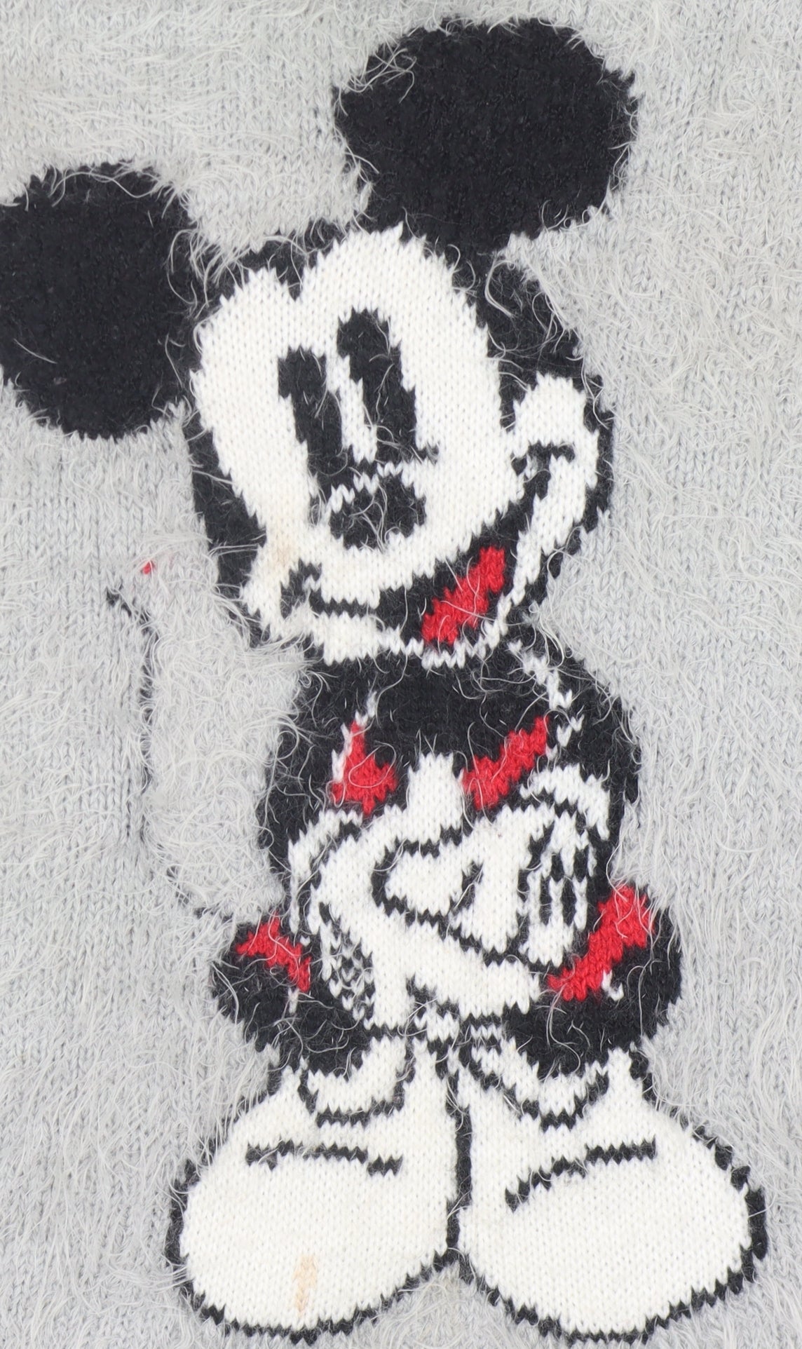 Disney Women's Grey XS Mickey Mouse Jumper