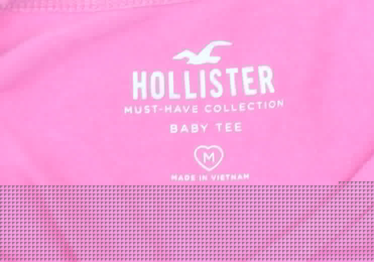 Hollister Women’s Pink M Basic T-Shirt