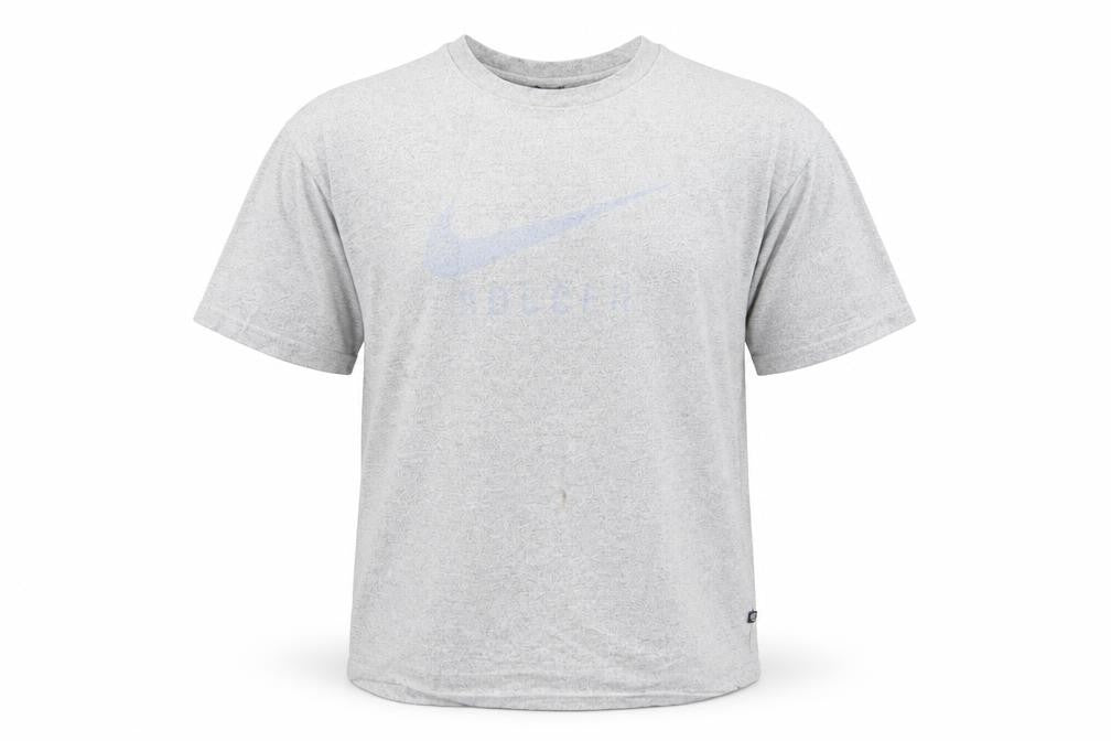 Mens UK Size M Nike Grey  Cotton Blend T-Shirt