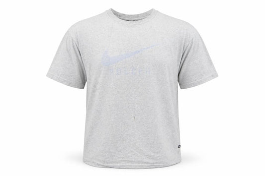 Mens UK Size M Nike Grey  Cotton Blend T-Shirt