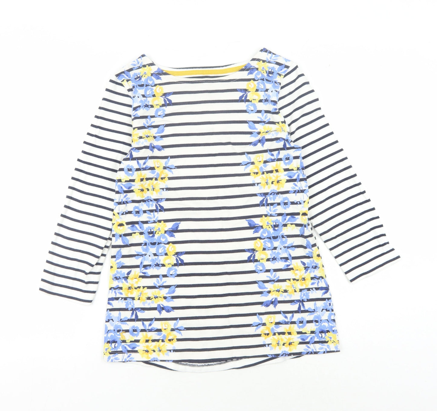 Joules Women's Multicoloured Size 10 Striped T-Shirt