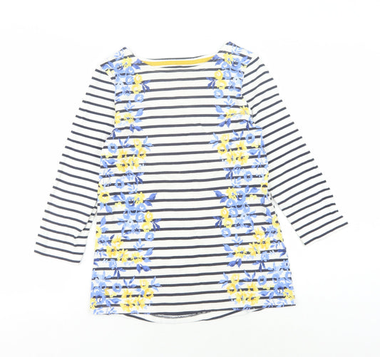 Joules Women's Multicoloured Size 10 Striped T-Shirt